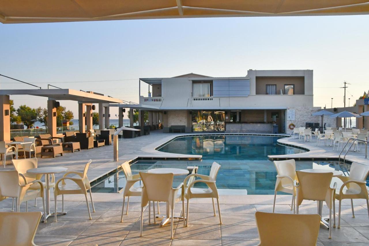 Castro Beach Hotel Maleme Extérieur photo
