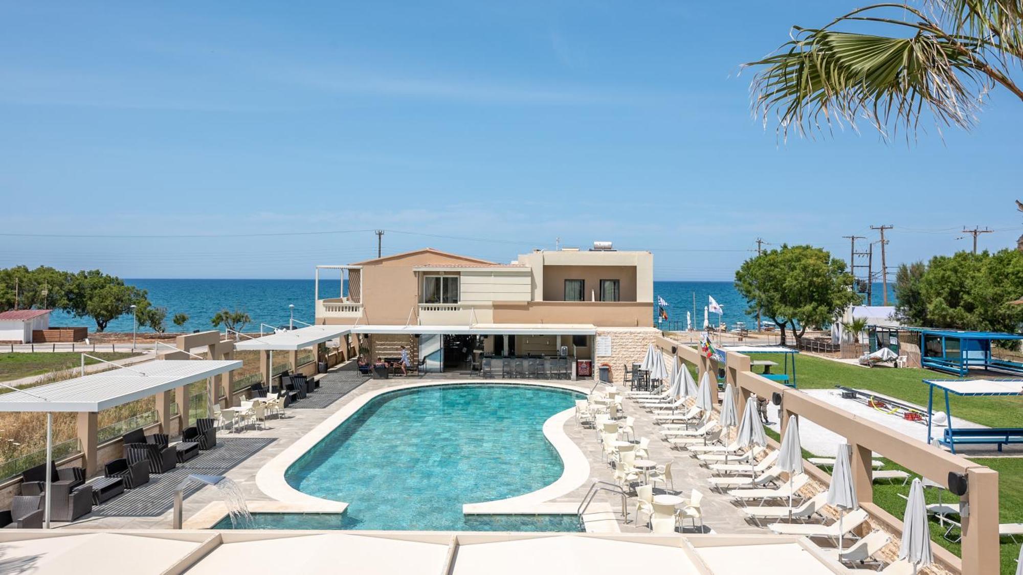 Castro Beach Hotel Maleme Extérieur photo